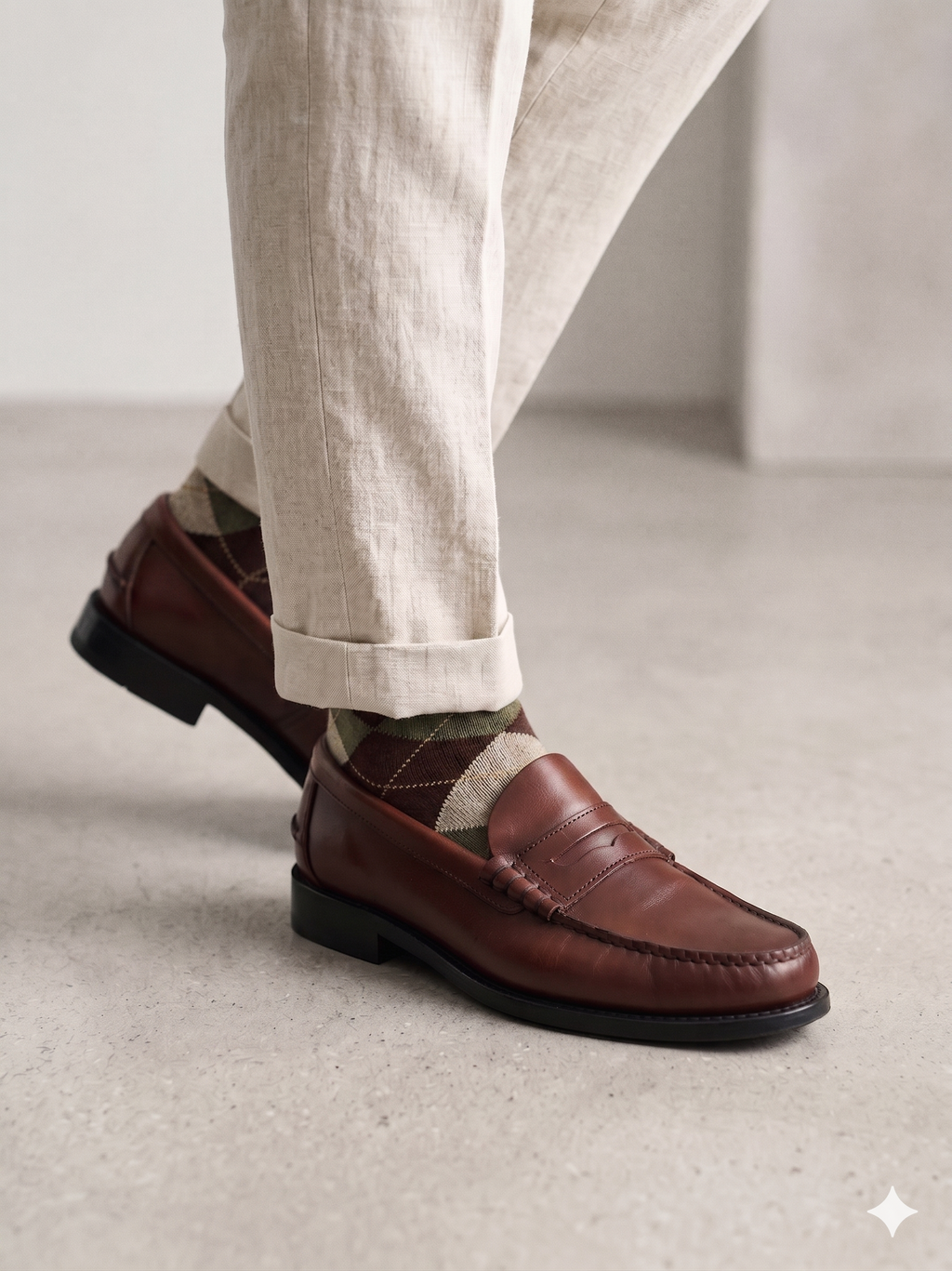 Sapatos Richard Smith Homem Pele Castanho escuro Nobuck Casual Oxford Atacadores Sola Confortável Leve Estilo Urbano Clássico Tendência Outono Inverno