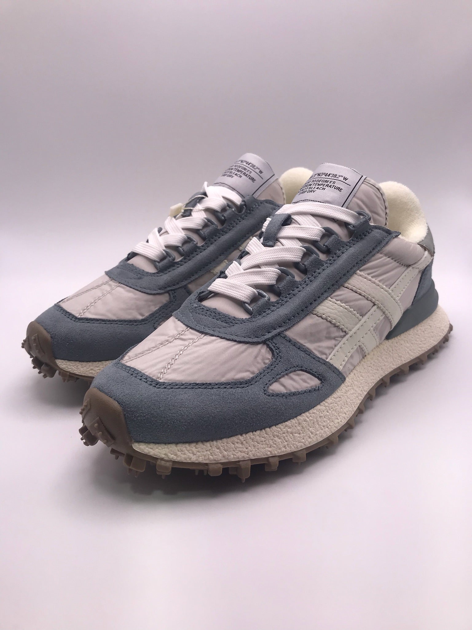 TÊNIS CORINA AZUL CINZA TRATORADO CAMURÇA IMPERMEAVEL