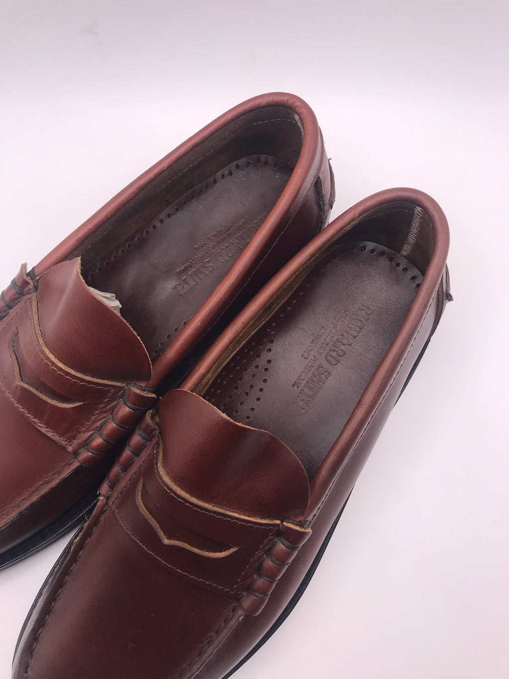 Sapatos Richard Smith Homem Pele Castanho escuro Nobuck Casual Oxford Atacadores Sola Confortável Leve Estilo Urbano Clássico Tendência Outono Inverno