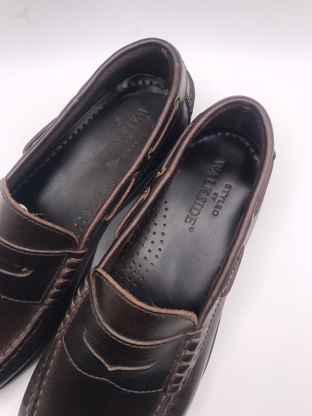 Sapatos Walkside Homem Pele Castanho escuro Nobuck Casual Oxford Atacadores Sola Confortável Leve Estilo Urbano Clássico Tendência Outono Inverno