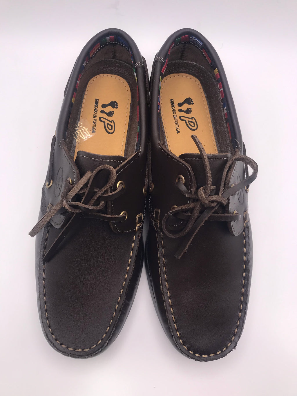 SAPATO SOCIAL P CASTANHO ESCURO COURO HOMEM MASCULINO ATACADORES
