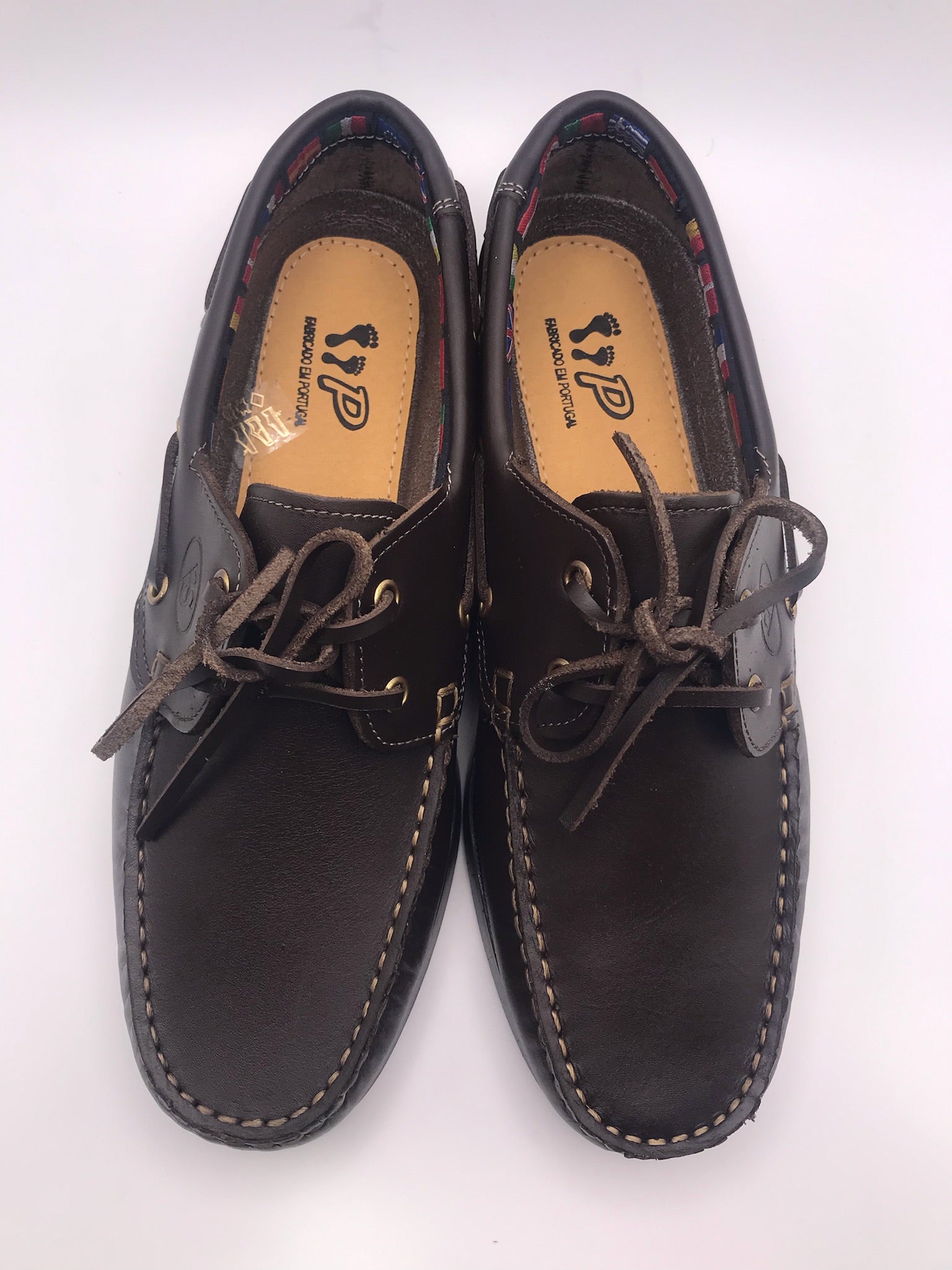 SAPATO SOCIAL P CASTANHO ESCURO COURO HOMEM MASCULINO ATACADORES