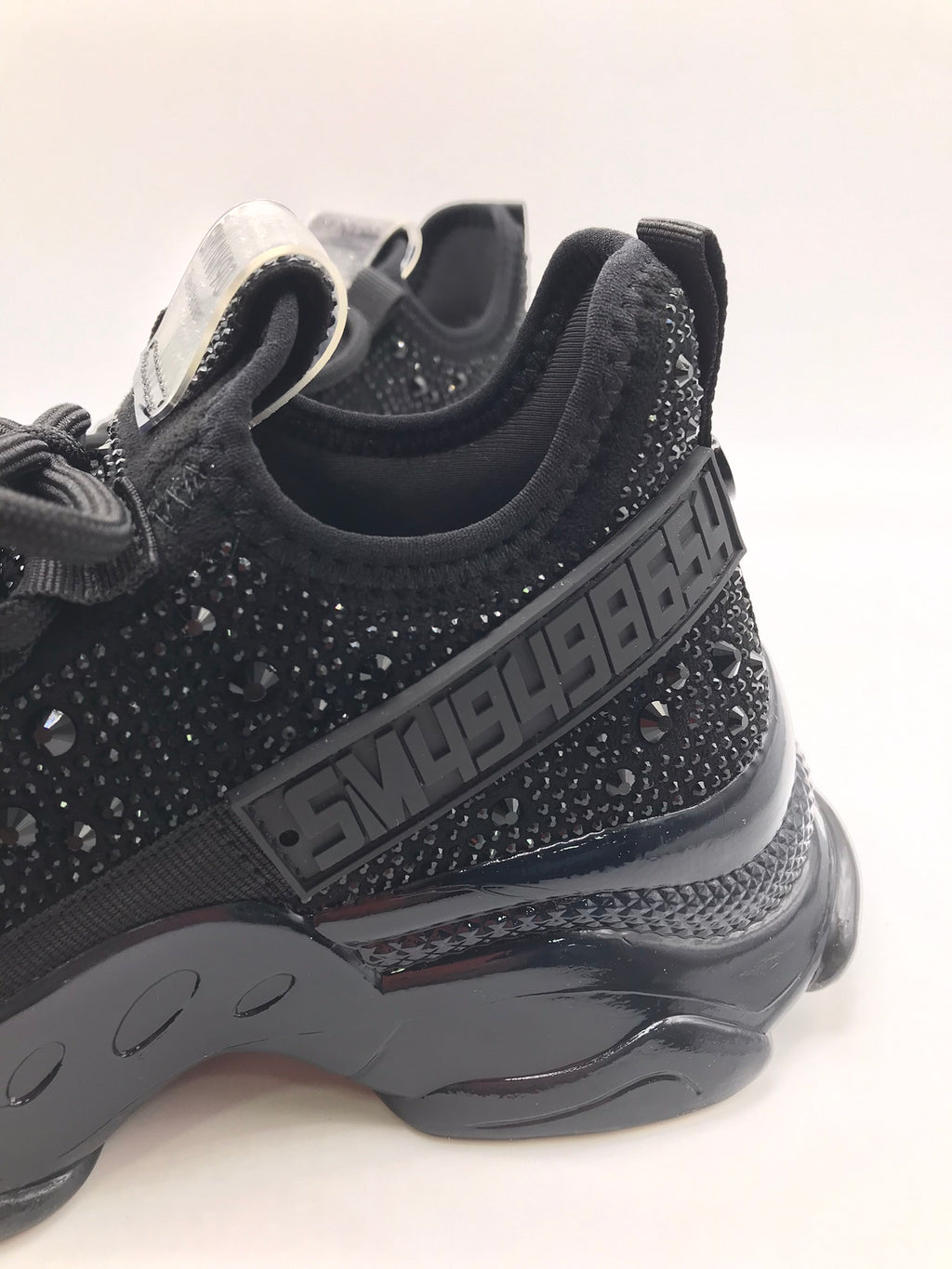 TÊNIS STEVE MADDEN PRETO BRILHO CRAVEJADO ATACADORES TRATORADO