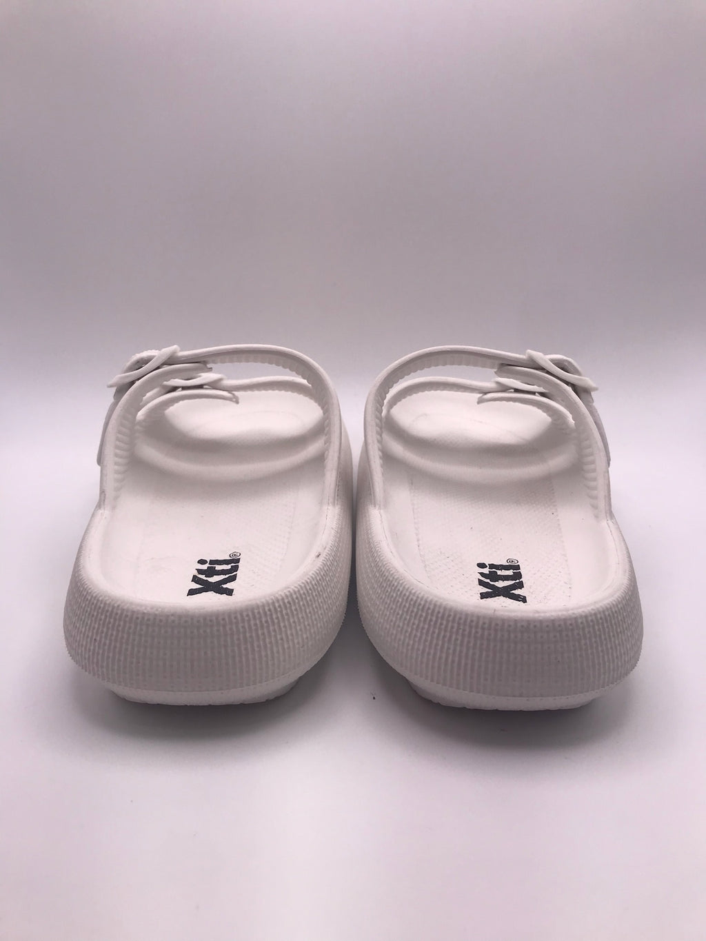 CHINELO SANDÁLIA XTI BRANCO TIRA DUPLA FIVELA PLASTICO