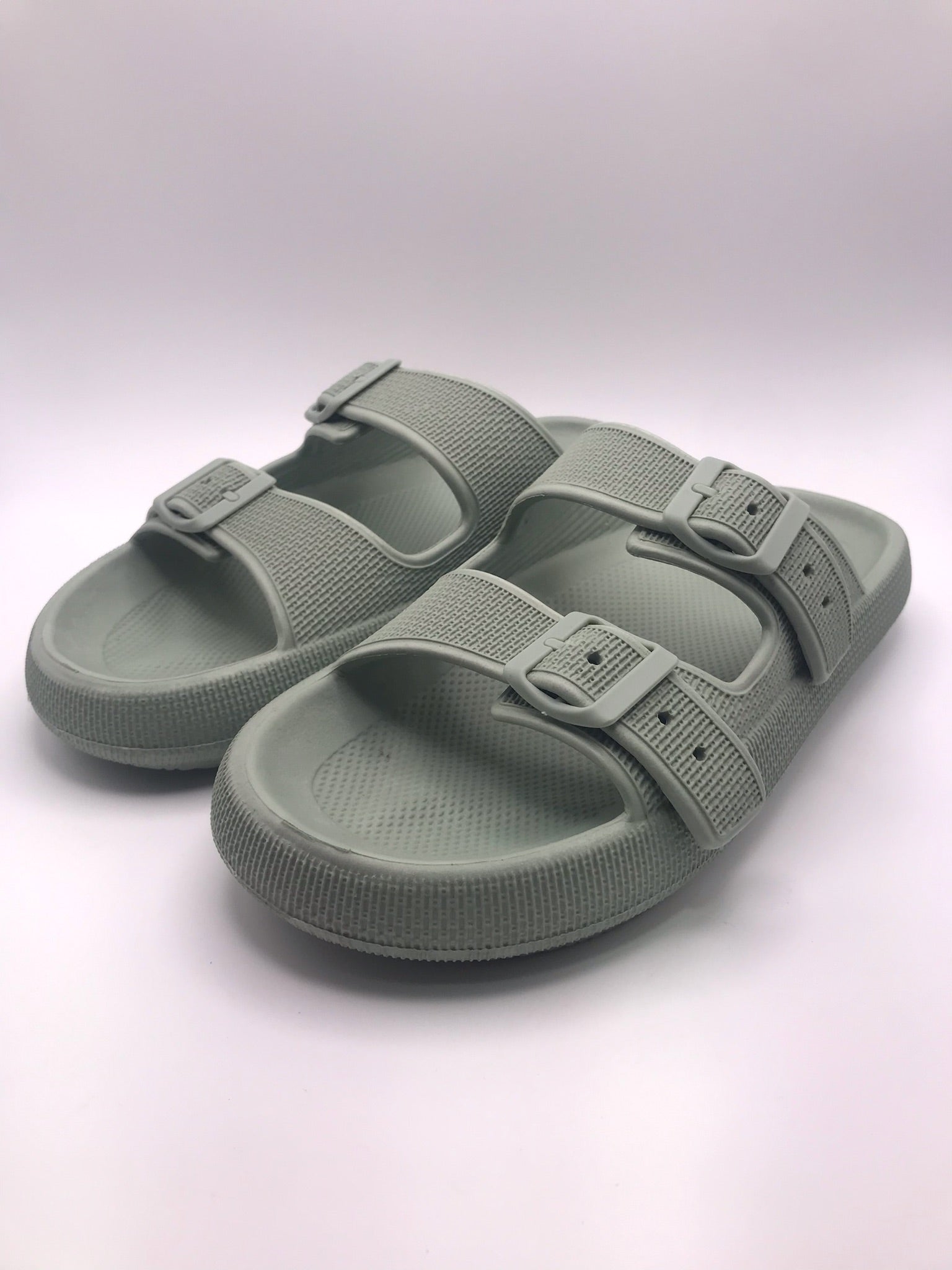 CHINELO SANDÁLIA XTI VERDE TIRA DUPLA FIVELA PLASTICO