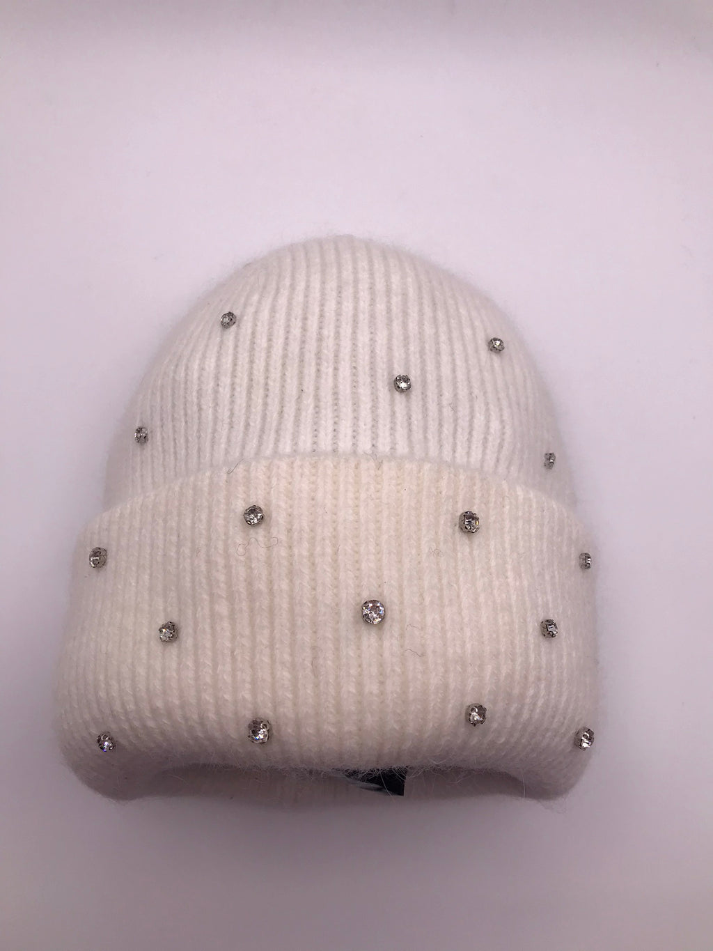 GORRO BRANCO PEDRAS BRILHOS CANELADO