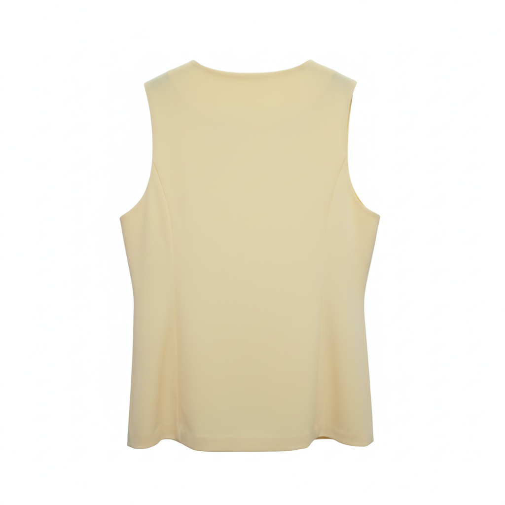 COLETE LETIZ BARCELONA CREME AMARELO ACINTURADO FORRO BOTÃO PRATEADO