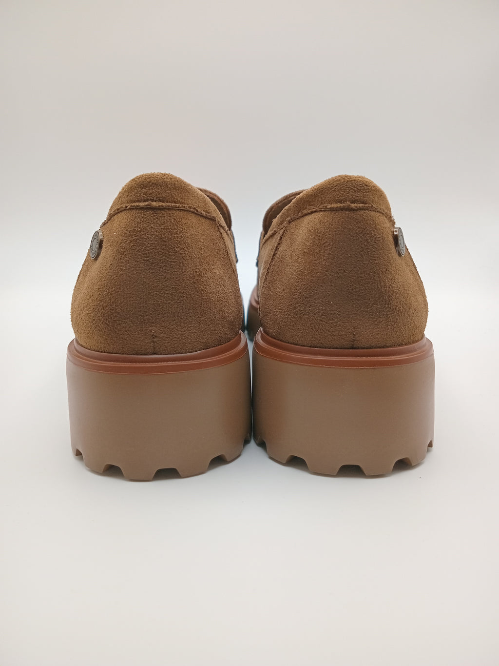 MOCASSIM SALTO REFRESH CASTANHO VELUDO TRATORADO