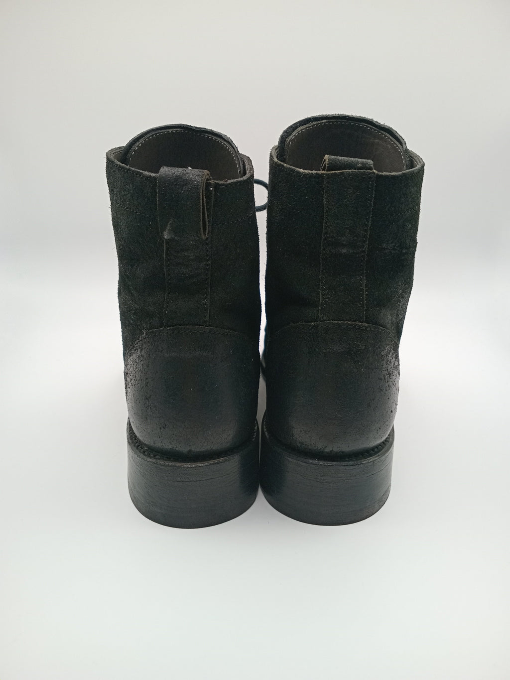 BOTA COTURNO I HAVE A TRIBE PRETO BT BLACK COURO