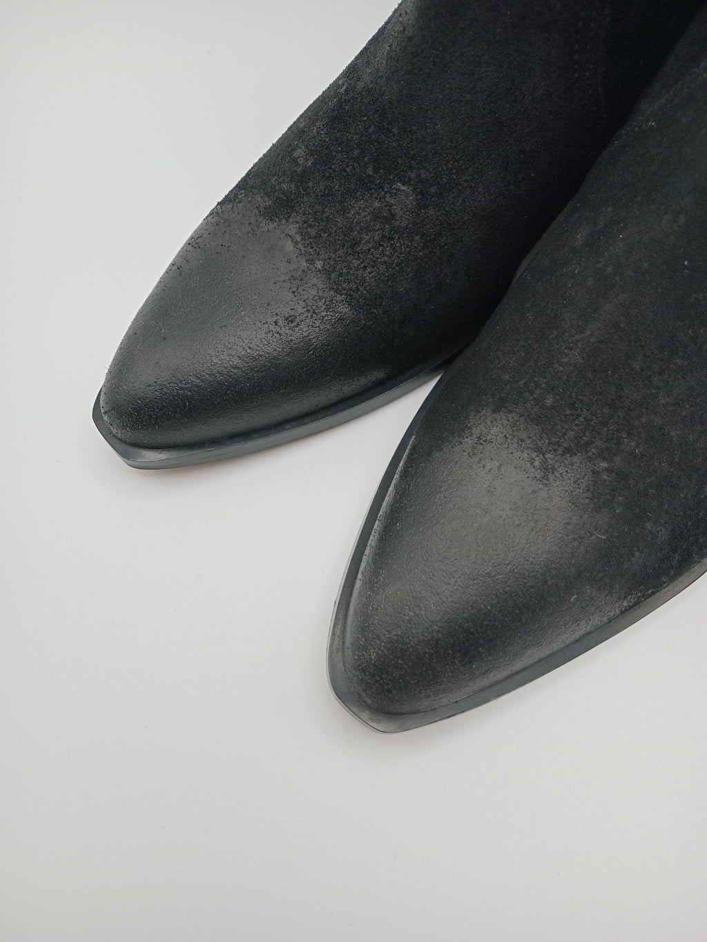 BOTA TEXANA BEAT SHOES PRETO COURO LISO BICUDO
