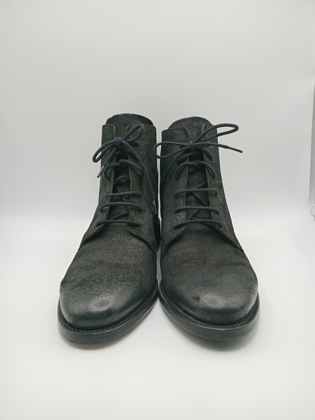 BOTA COTURNO I HAVE A TRIBE PRETO BT BLACK COURO