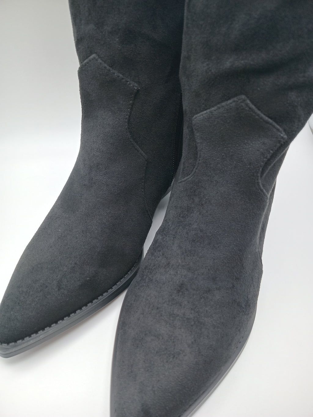 BOTA CAVALEIRA FINDLAY PRETO BLACK CAMURÇA ZIPER BICUDO MONTARIA