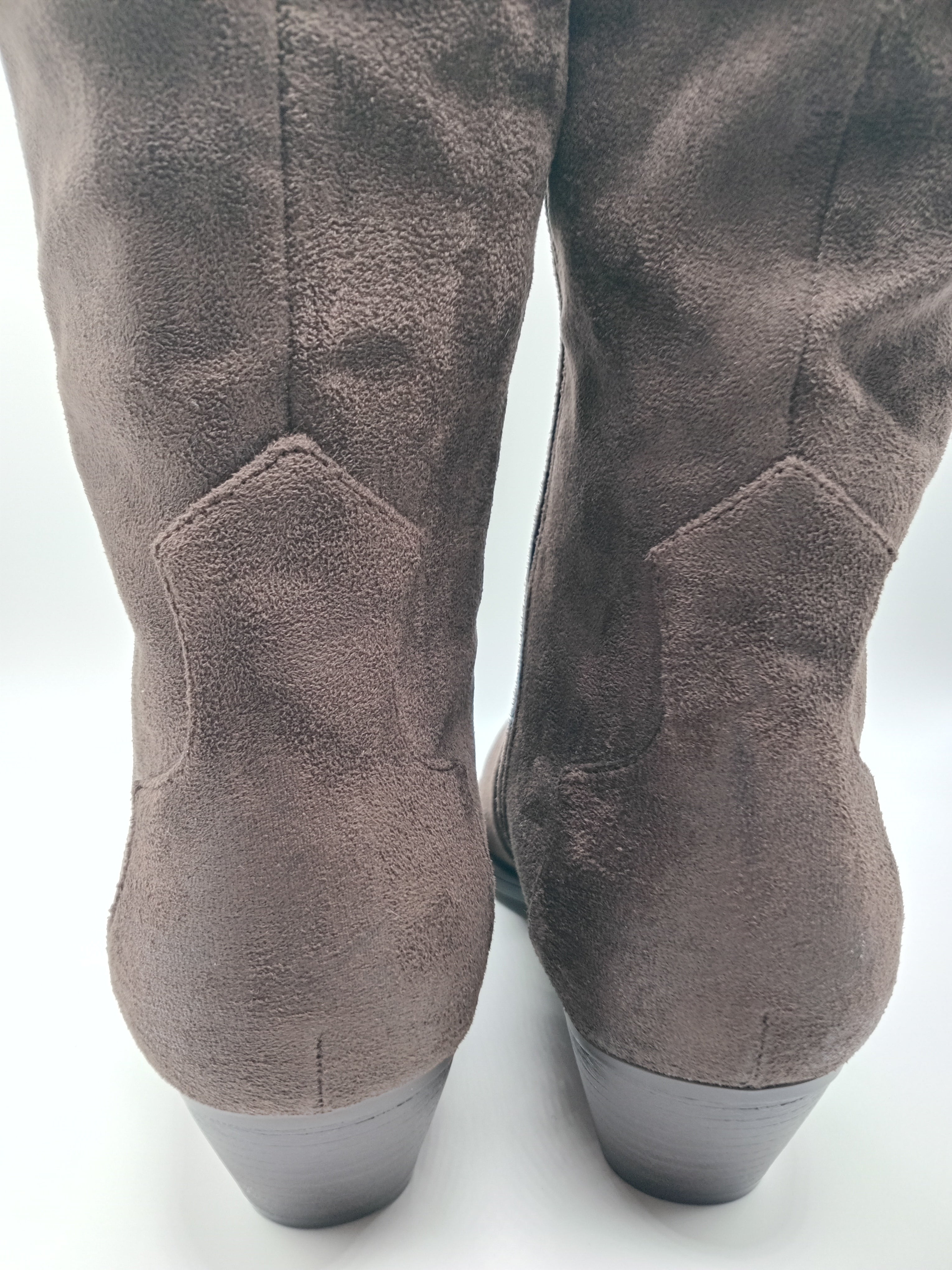 BOTA CAVALEIRA FINDLAY CASTANHO ESCURO CAMURÇA ZIPER BICUDO MONTARIA