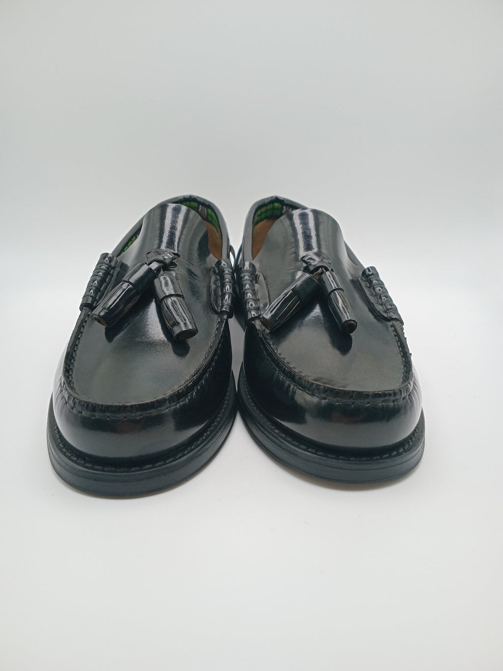 Mocassins Com Borlas Homem Em Pele Genuína Preto Sapatos Casuais Elegantes E Confortáveis Estilo Clássico Atemporal; Design Exclusivo INNOVA SHOES Para Cerimónia Escritório E Dia A Dia; Calçado Masculino Premium
