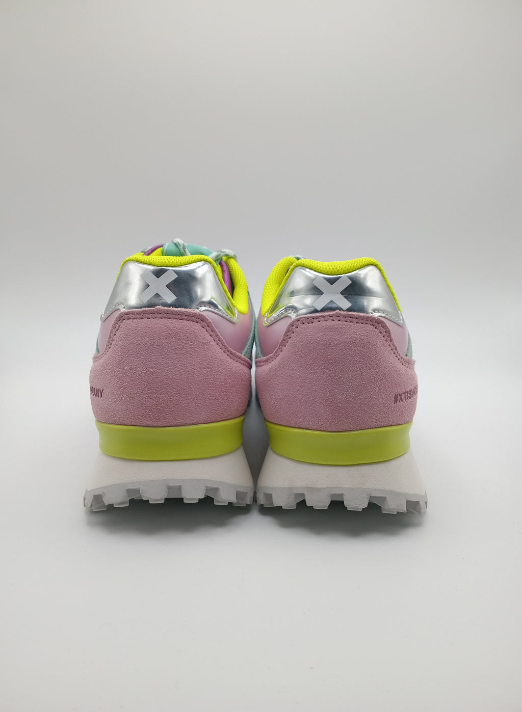 TÊNIS XTI LILAS ROXO CINZA AMARELO NEON BRANCO AZUL TECIDO SPORT