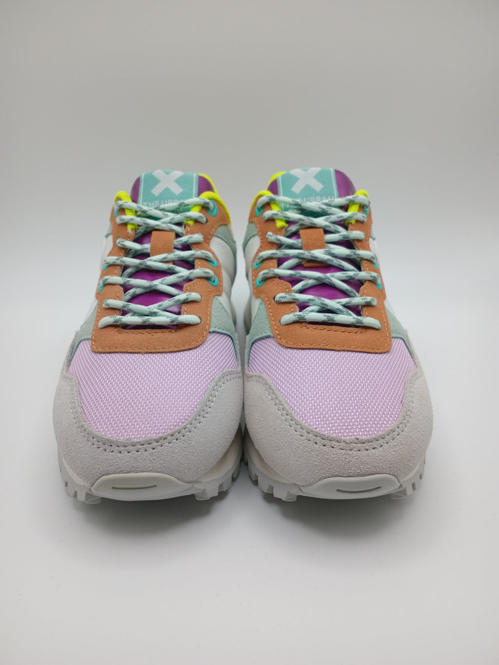 TÊNIS XTI LILAS ROXO CINZA AMARELO NEON BRANCO AZUL TECIDO SPORT