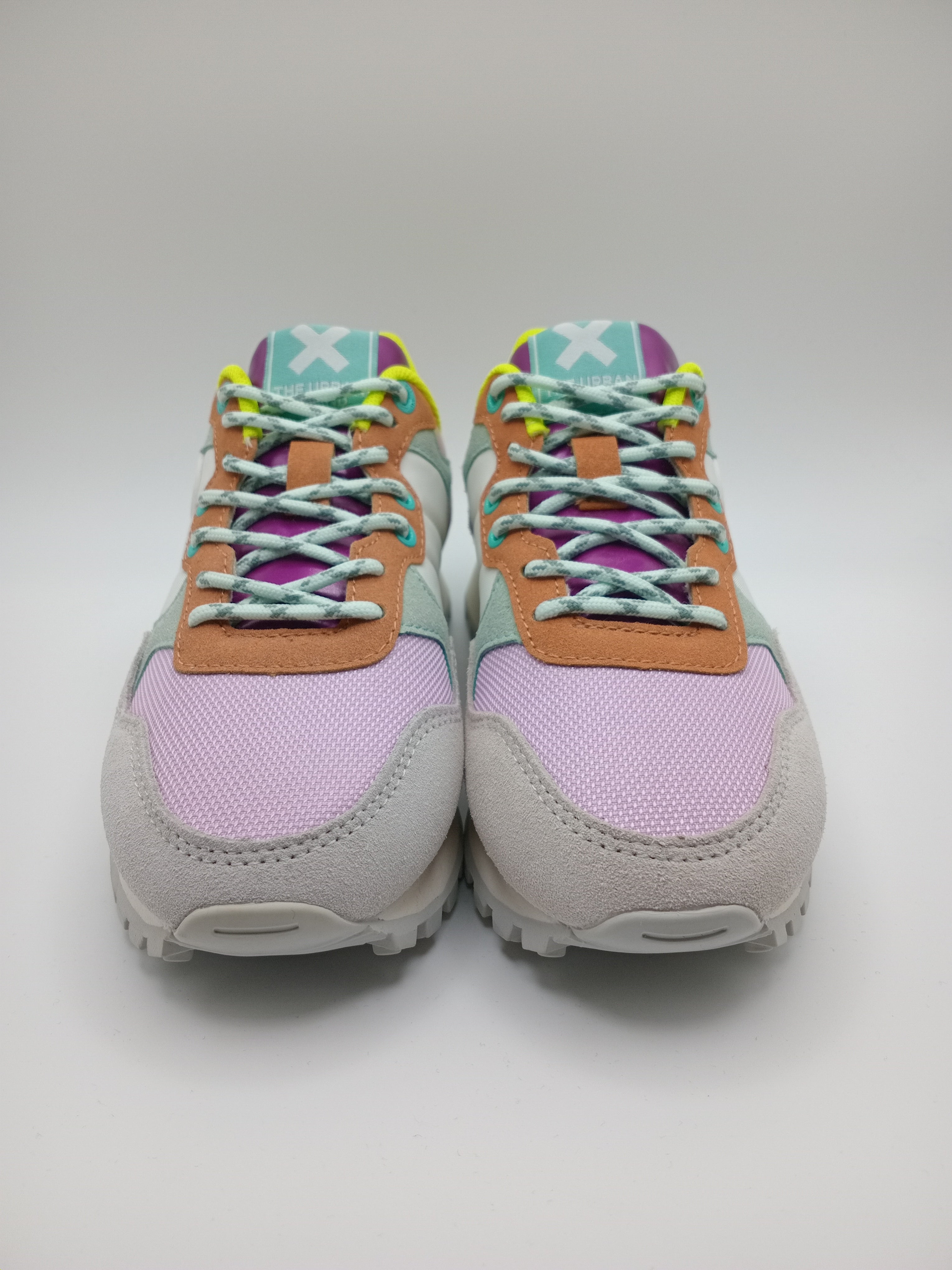 TÊNIS XTI LILAS ROXO CINZA AMARELO NEON BRANCO AZUL TECIDO SPORT