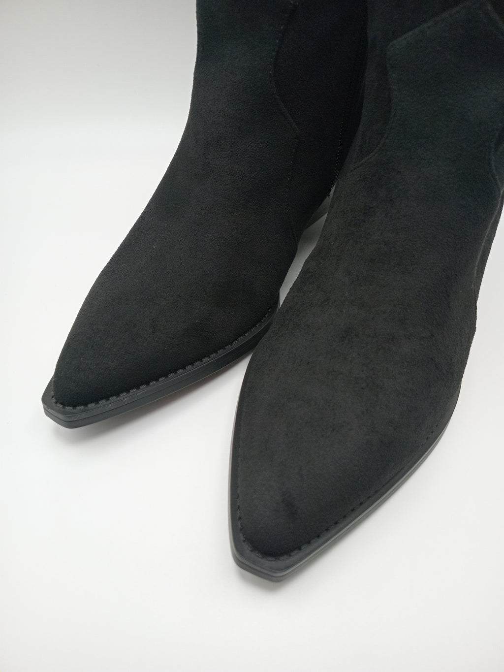 BOTA CAVALEIRA FINDLAY PRETO BLACK CAMURÇA ZIPER BICUDO MONTARIA