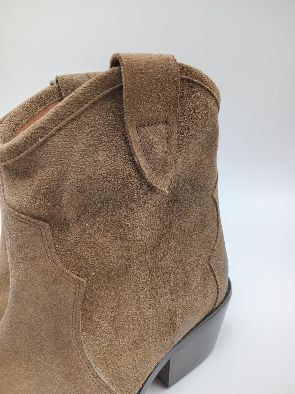 BOTA TEXANA BEAT SHOES CASTANHO COURO LISO BICUDO