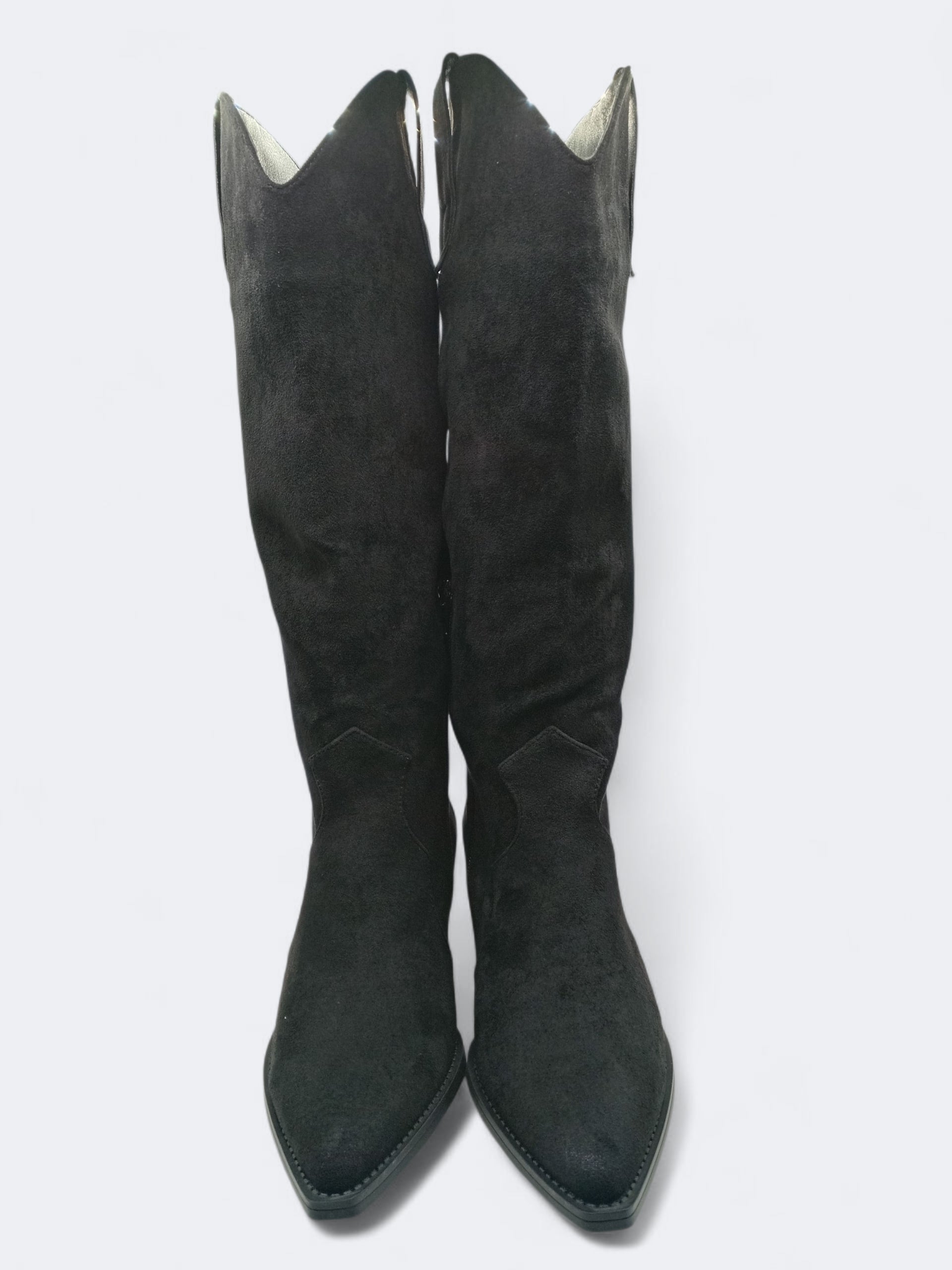 BOTA CAVALEIRA FINDLAY PRETO BLACK CAMURÇA ZIPER BICUDO MONTARIA