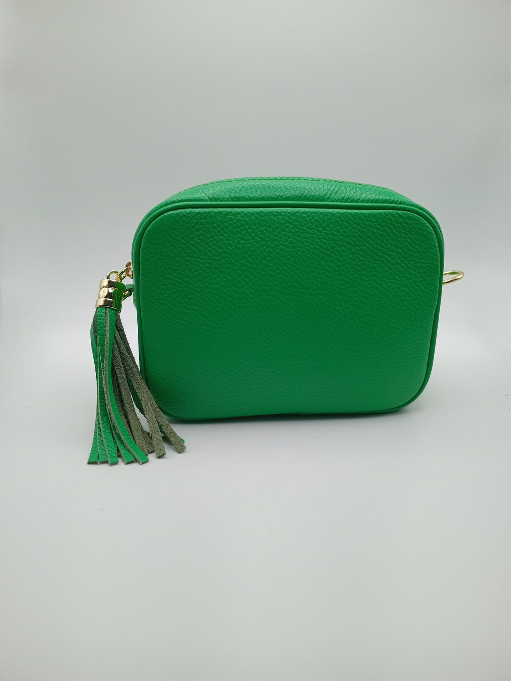 BOLSA CLUTCH MACADI VERDE CO PELE FRANJA ALÇA  REMOVÍVEL E AJUSTÁVEL MALA