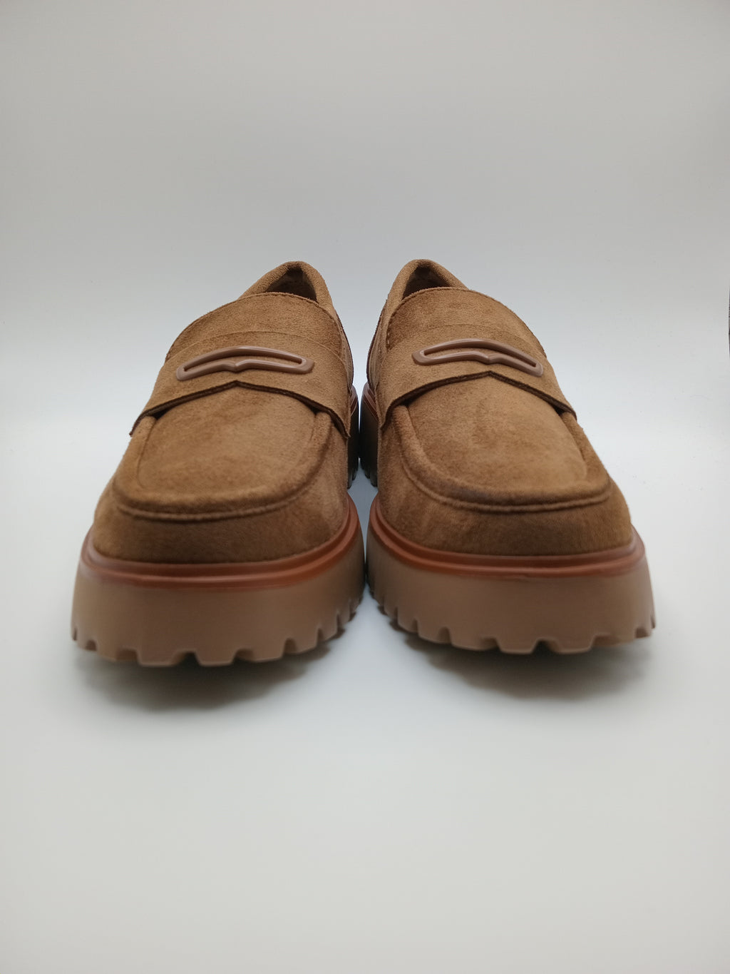 MOCASSIM SALTO REFRESH CASTANHO VELUDO TRATORADO